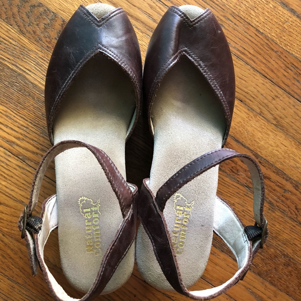 Leather Platform sandal